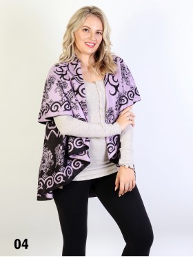 Reversible Floral Cape